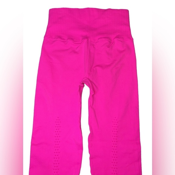 {NWOT Free People Movement High-Rise 7/8 Length Good Karma Legging Hot Pink XS/S - Picture 8 of 13